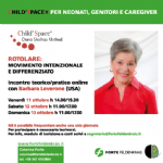 Child'Space®Italia | ROTOLARE: MOVIMENTO INTENZIONALE E DIFFERENZIATO con Barbara Leverone ONLINE 11/13 ottobre 2024