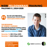 NEW FELDENKRAIS TRAINING PALERMO 5 - THE BEGINNING OF SOMATIC LEARNING